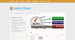 Desktop Screenshot of ikhsan.net